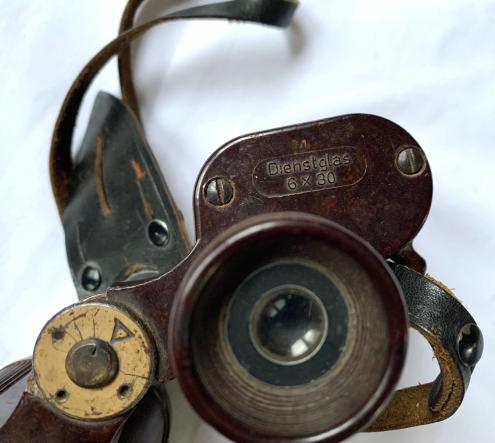 RARE 6x30 WH (Heer) Bakelite Binocular