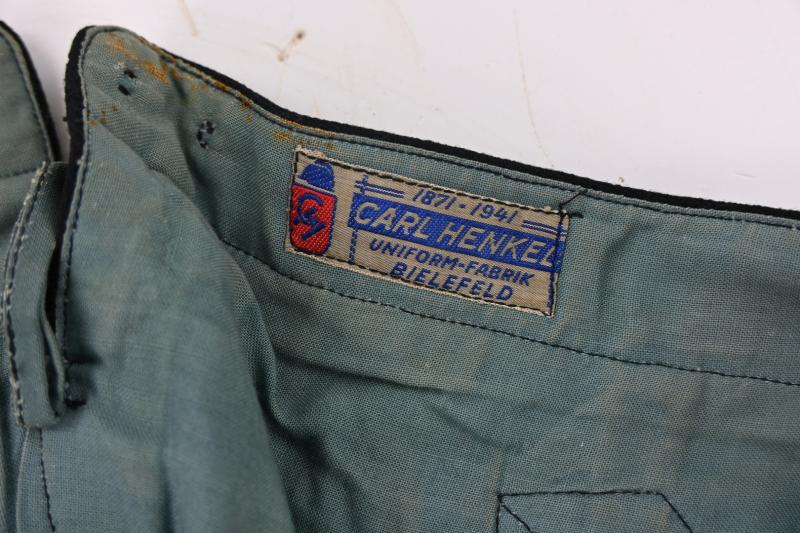 German Third Reich Firefighter Dress Trousers