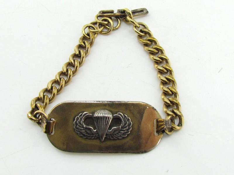 US WWII Airborne Paratrooper's Jump Wing Bracelet