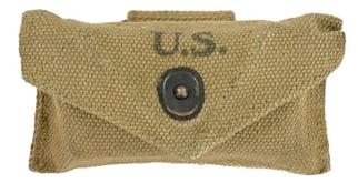 US WW2 M-1924 First Aid Pouch with First...