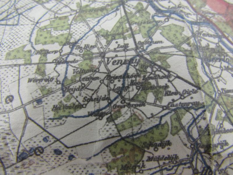 German Military Road Map ....Holland -Brabant-Limburg