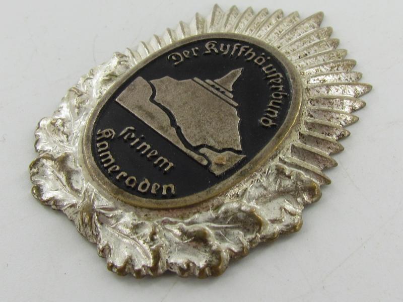 German Kyffhäuser Cap Badge