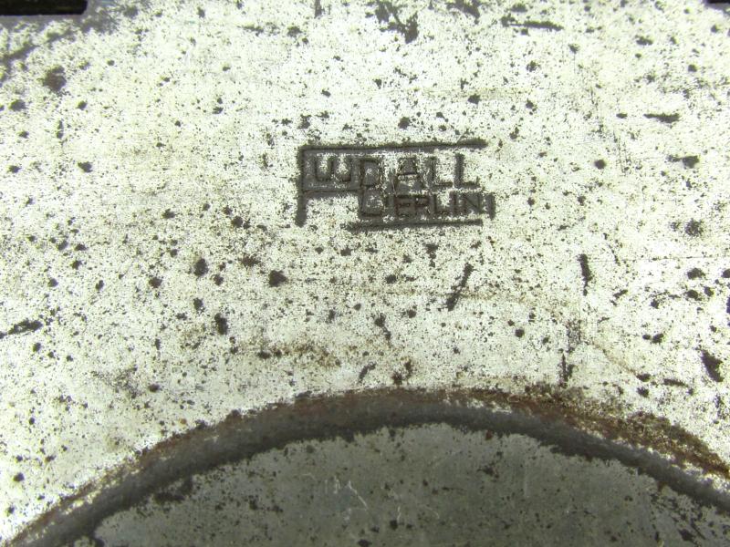 German WWI Folding Lantern in Pouch