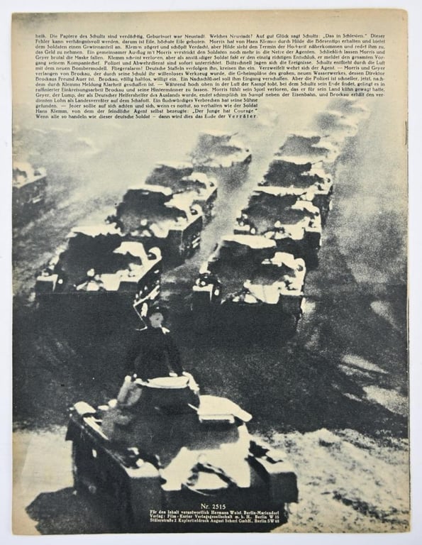 German Flyer "Illustrierte Film-Kurier"