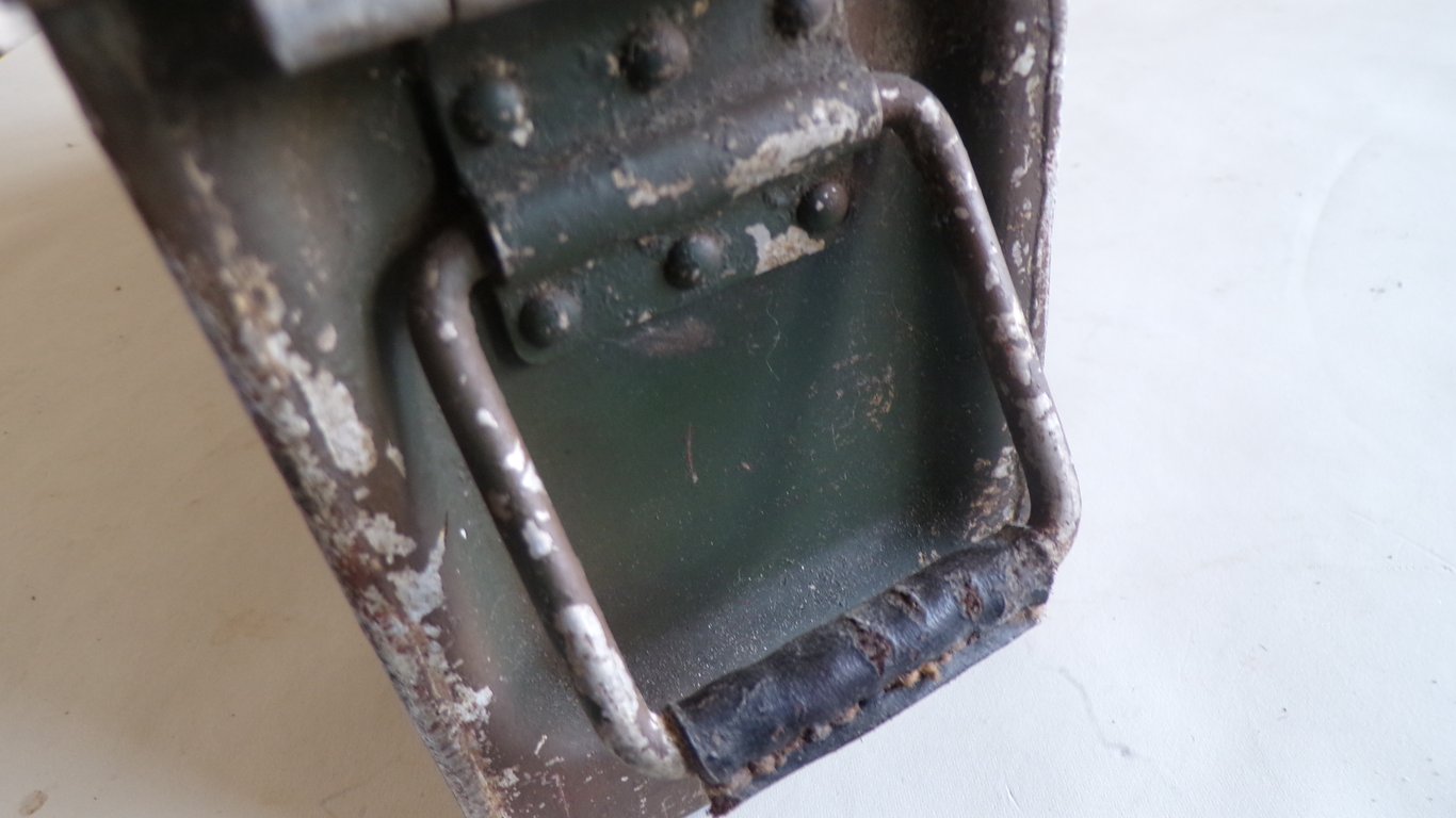 Normandy Camo Slanted-Lid Aluminium MG34 Ammo Box