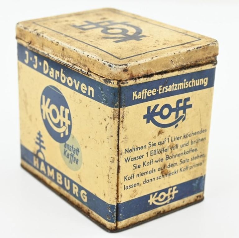 German Third Reich era Coffee Substitute Tin can
