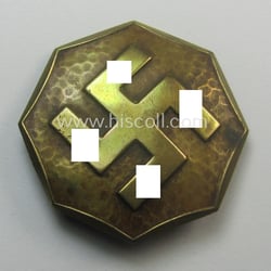 Unsusally found, TR-period supporter-lapel-pin (ie. 'patriotischer Brosche') depicting...