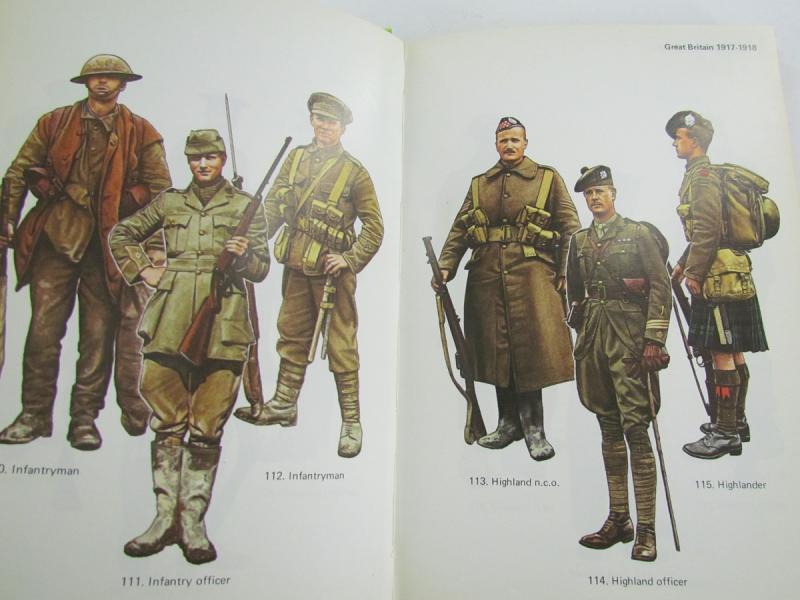 Blandford Colour Series (Blandford Press) Army Uniforms Of WW1