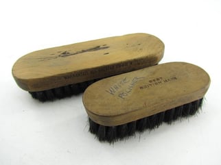 2x British WWII  Clothes Brushes