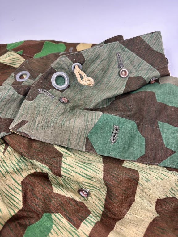 WW2 German Mint Zeltbahn(1944) and Two equipment Straps