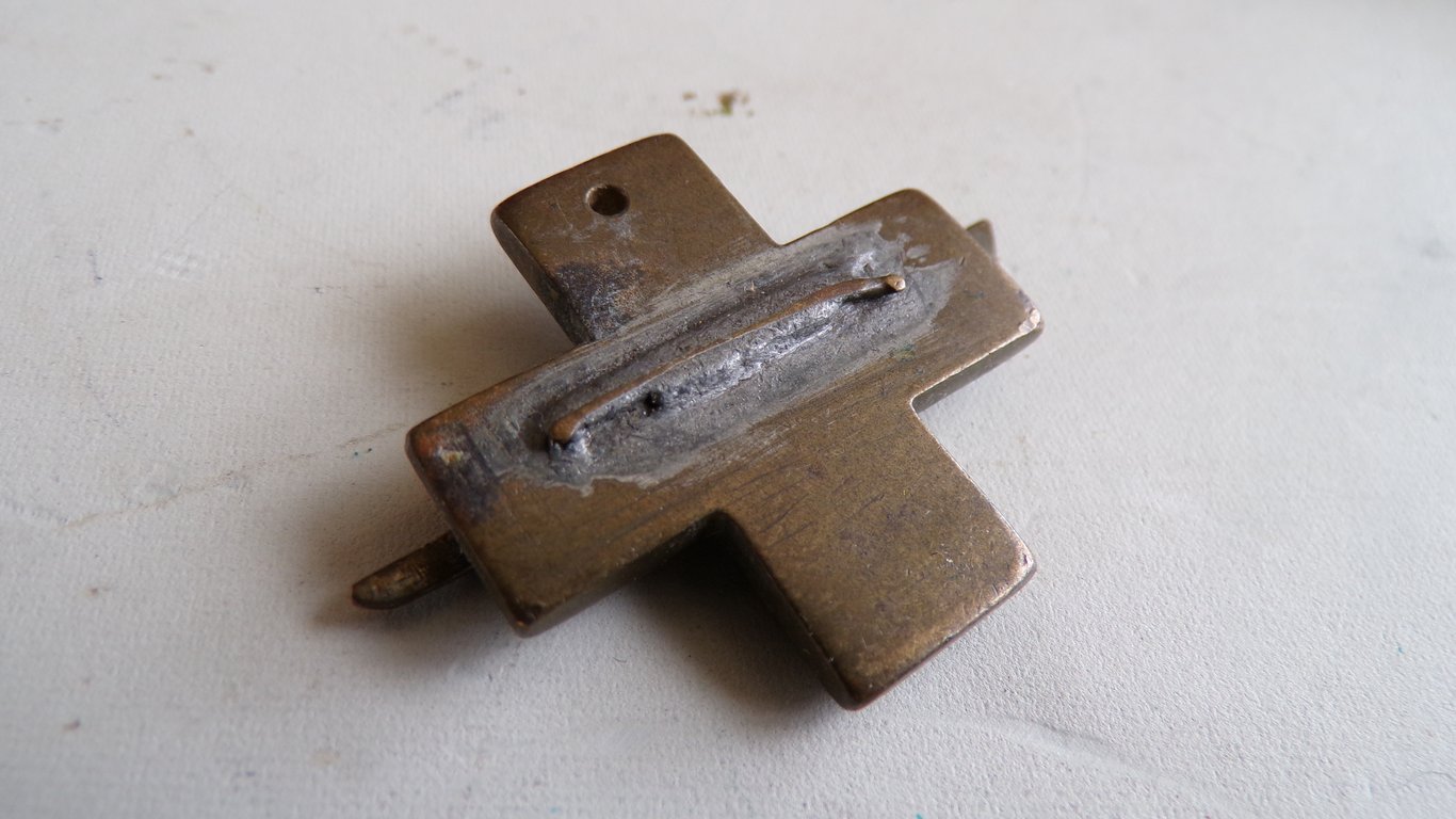 Kriegsmarine 10th U-Boat Flotilla Cap Badge