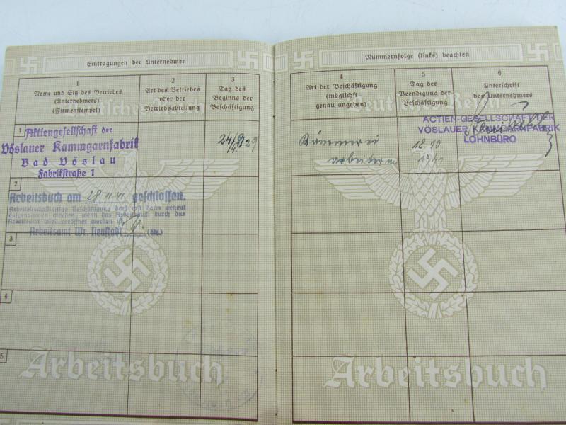 German Arbeidsbuch 2nd pattern