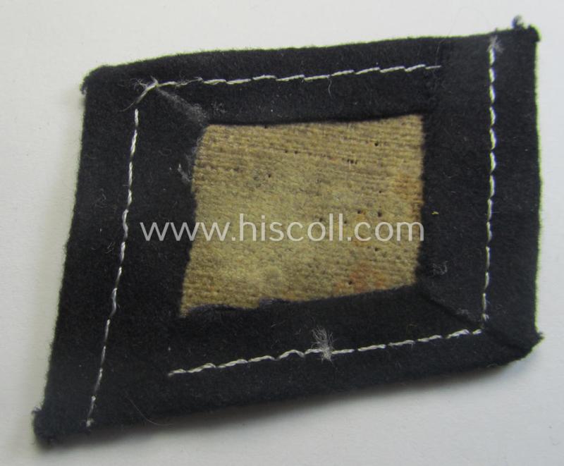 Waffen-SS - so-called: 'RzM-styled' - enlisted-mens'- ie. NCO-type collar-tab as was intended for usage by soldiers (ie. NCOs) of the: '29. Waffen-Grenadier-Division der SS (o. "russische Nr. 1")