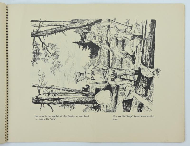 US WW2 POW Camp Book 'Ft. Sheridan'