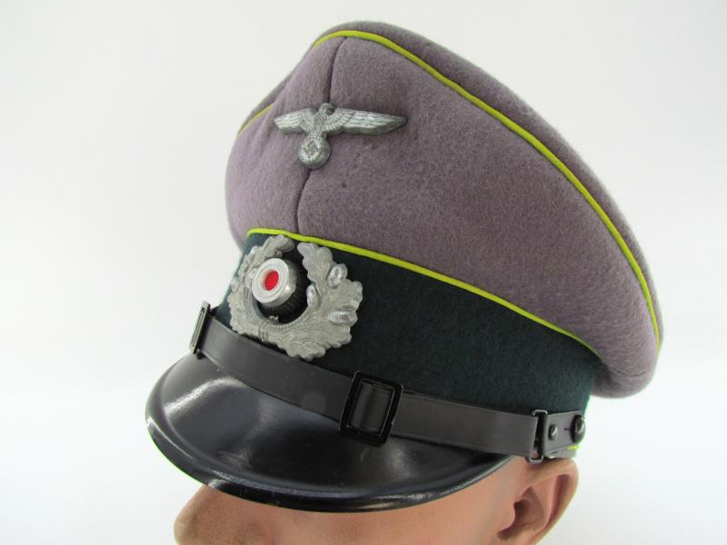 Wehrmacht Heer Panzergrenadier EM/NCO´s Visor Cap...Rare