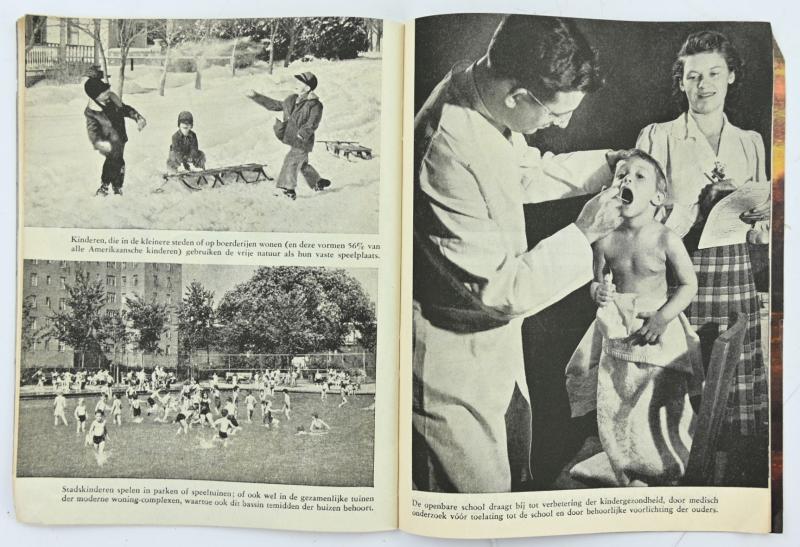 Dutch WW2 Booklet 'USA'