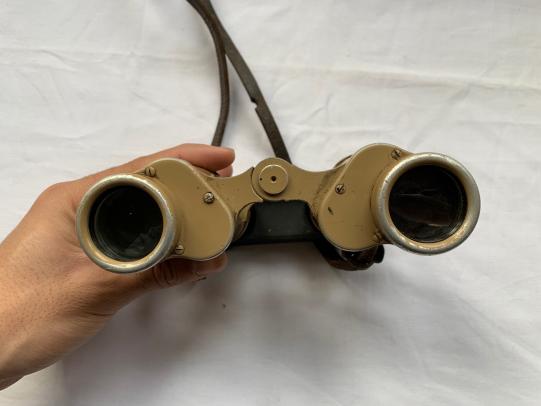 German WW2 Tan 6x30 Binoculars
