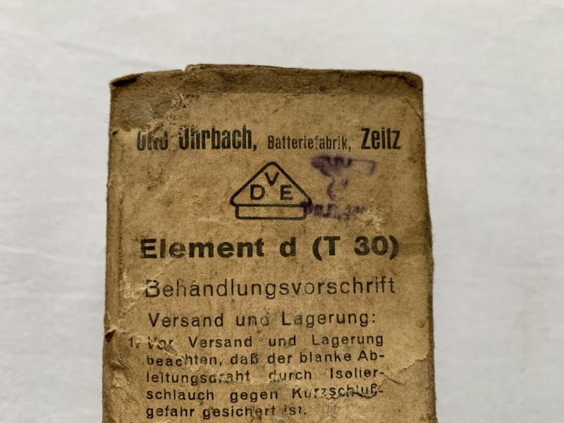 WH (Heer) FF33 Field Telephone Battery -1944-