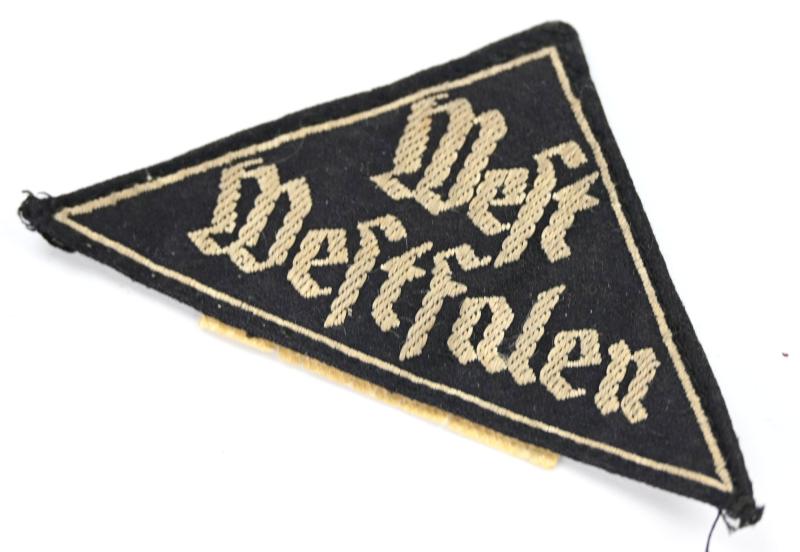 German BDM Sleeve Triangle 'West Westfalen'