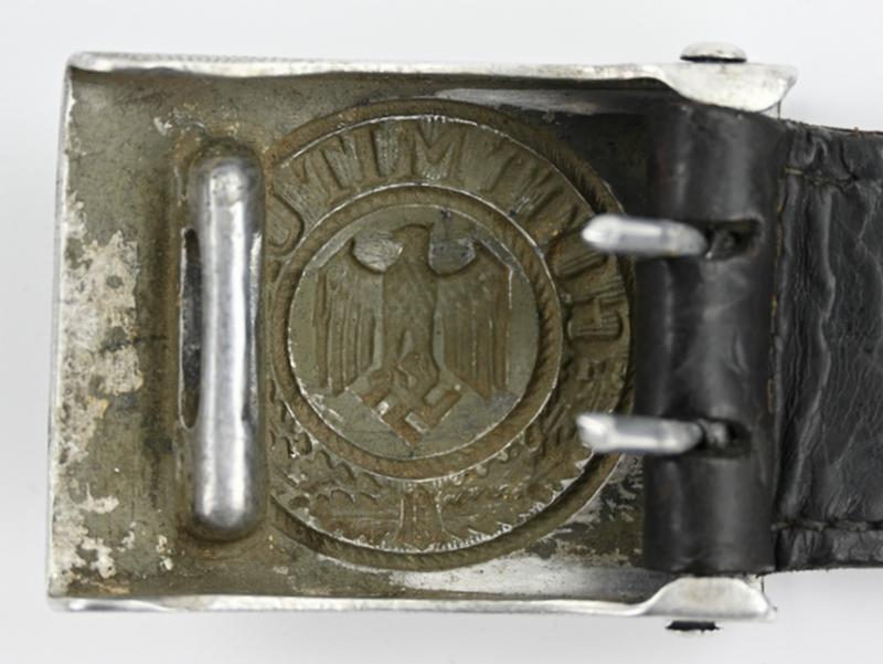 German WH Beltbuckle with Tab 1939