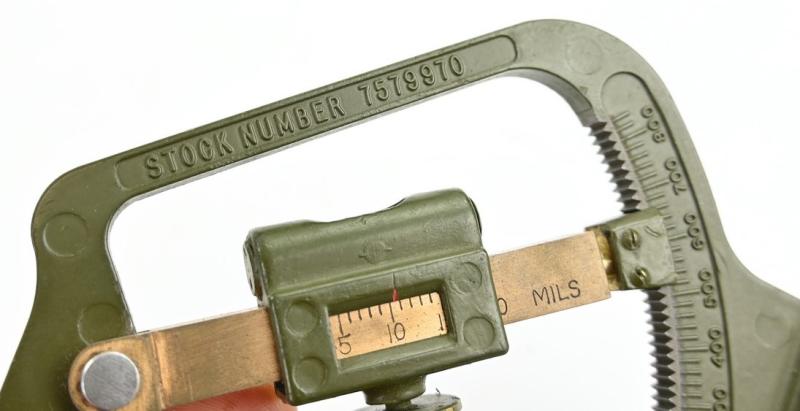 US WW1 Clinometer with Pouch