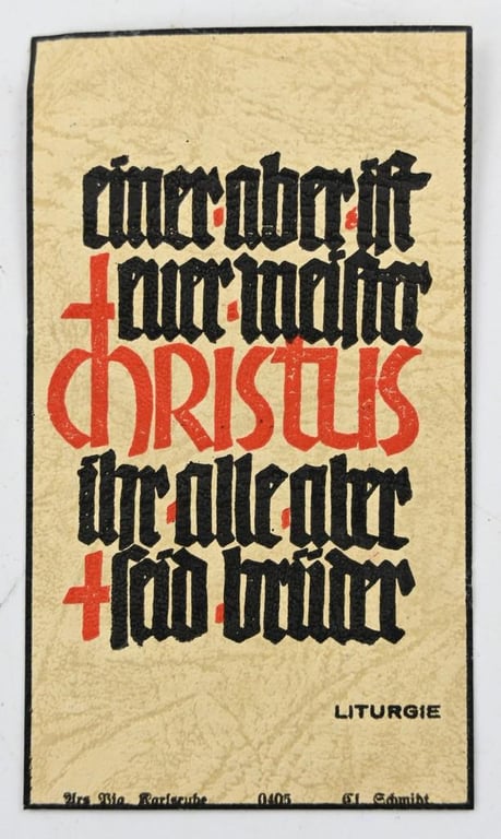 German WH Deathcard 'Hans Erlei'