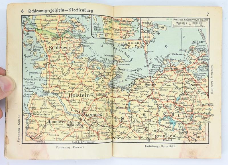 German DAF Kdf Pocket Atlas
