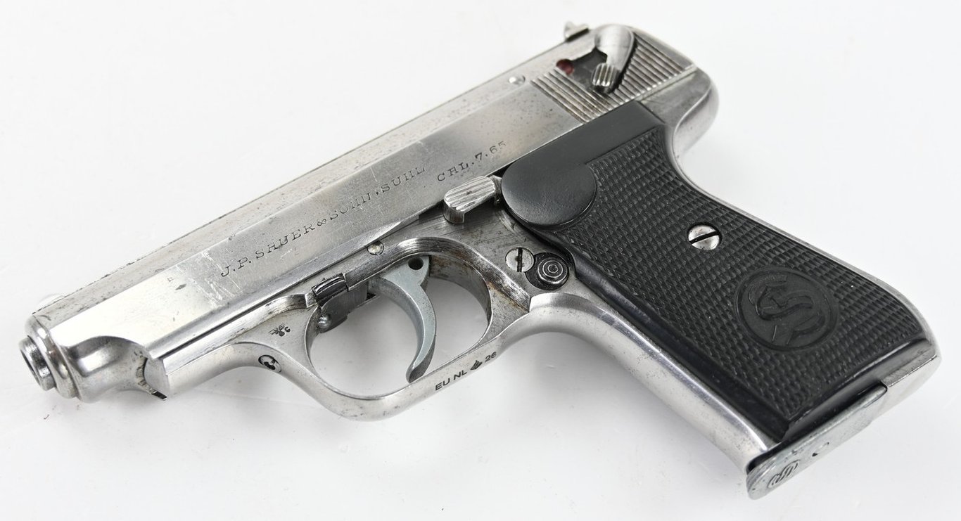 German Third Reich EU-Deko Model 38H 7.65mm Sauer & Sohn Pistol