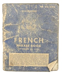 US WW2 French Phase Book 1943