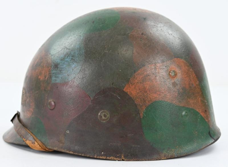 US WW2 M1 Camouflaged Helmet Liner