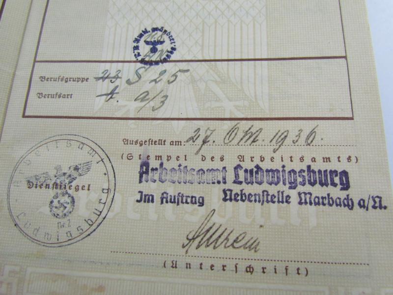 German Arbeitsbuch 1st pattern