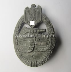 'Panzerkampfabzeichen in Bronze', being a maker- (ie. 'RS'-)...