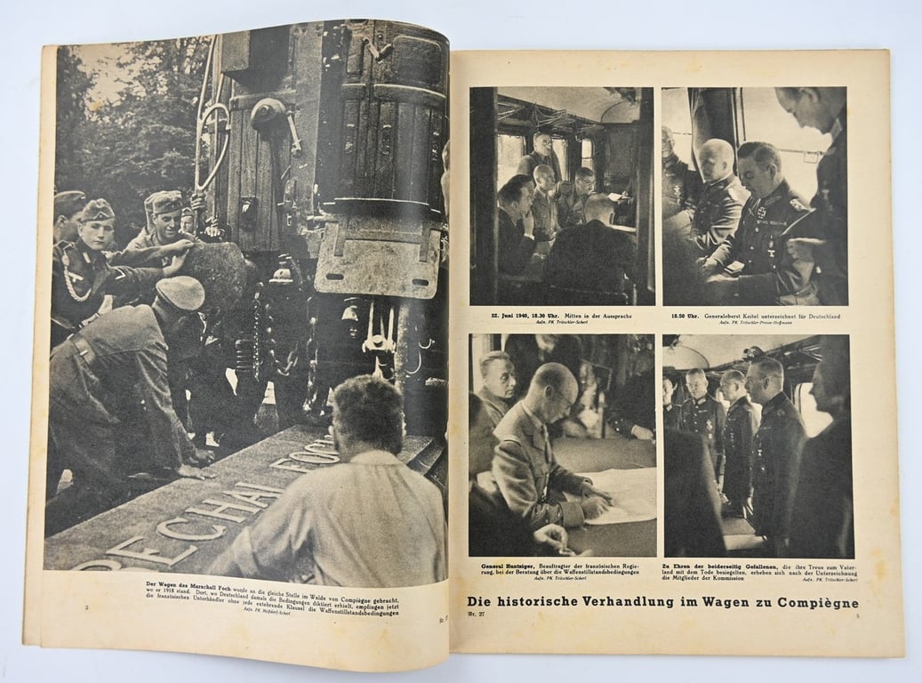 German Third Reich Magazine 'Die Woche' 1940