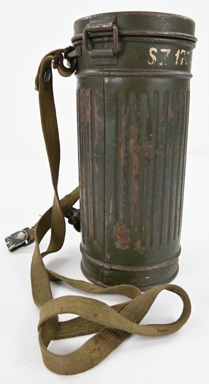 German WH M31 Gasmask & Cannister