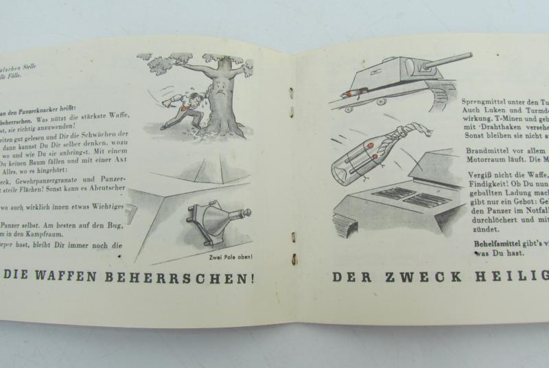 Tank destruction "Panzerknacker" soldiers manual