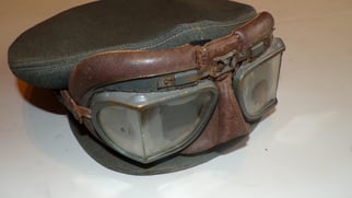 British RAF Mk VIII Flying Goggles – A.M...