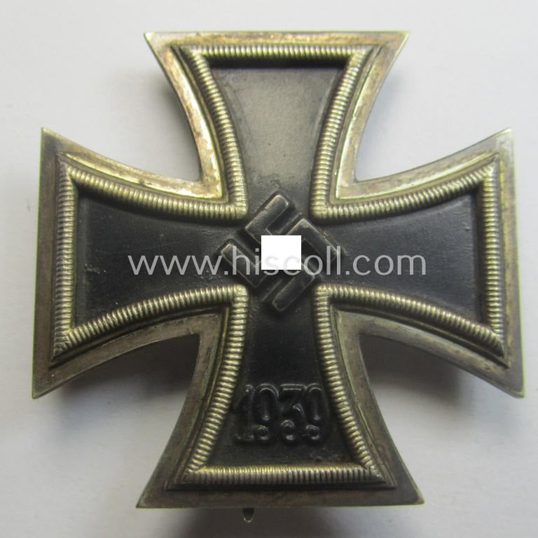 'Eisernes Kreuz 1. Klasse' (ie. Iron Cross 1st Class) being a maker- (ie. '26'-) marked example as was produced by the company: 'B.H. Mayer's Kunstprägeanstalt'