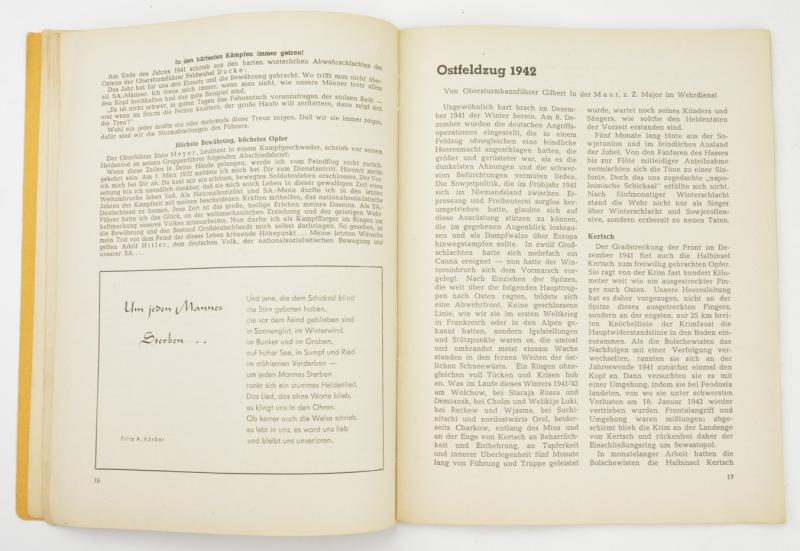German NSDAP Magazine 'Der SA-Führer'.