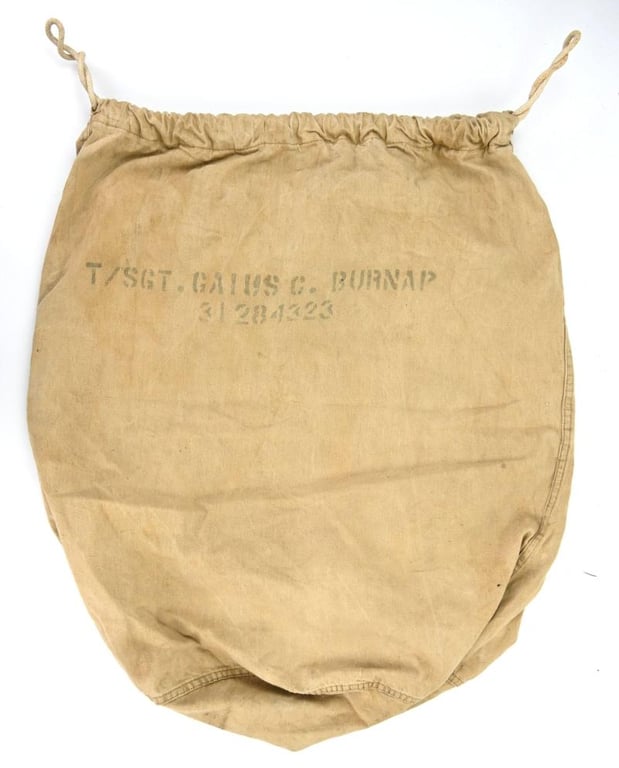 USAAF WW2 Kit-bag 'T/Sgt Gaius C. Burnap'