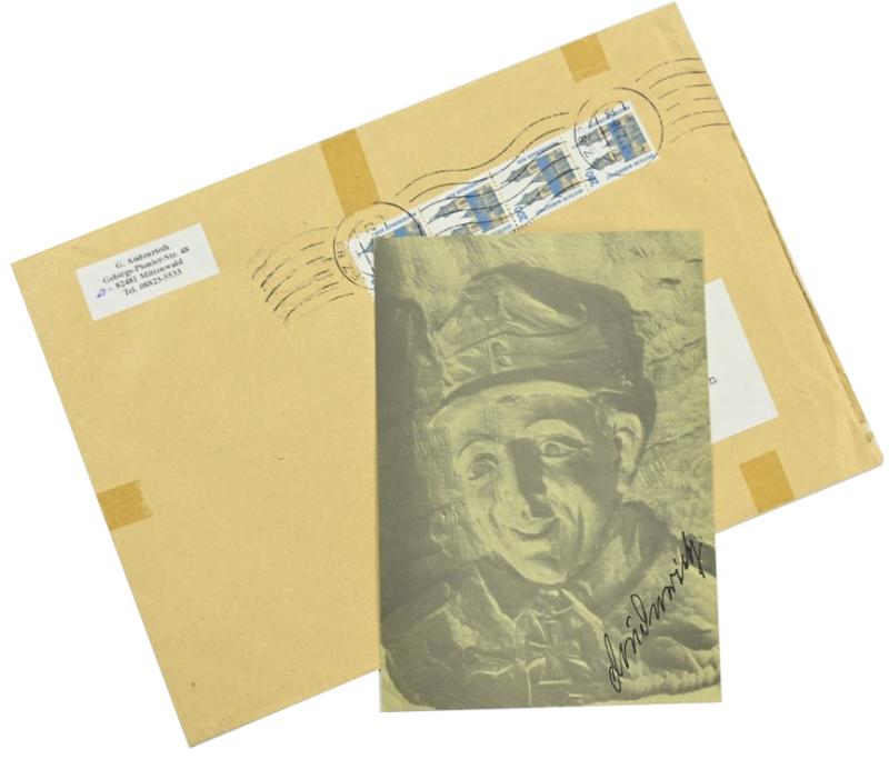SIgnature of Wehrmacht Heer KC Recipient 'Georg Audenrieth'