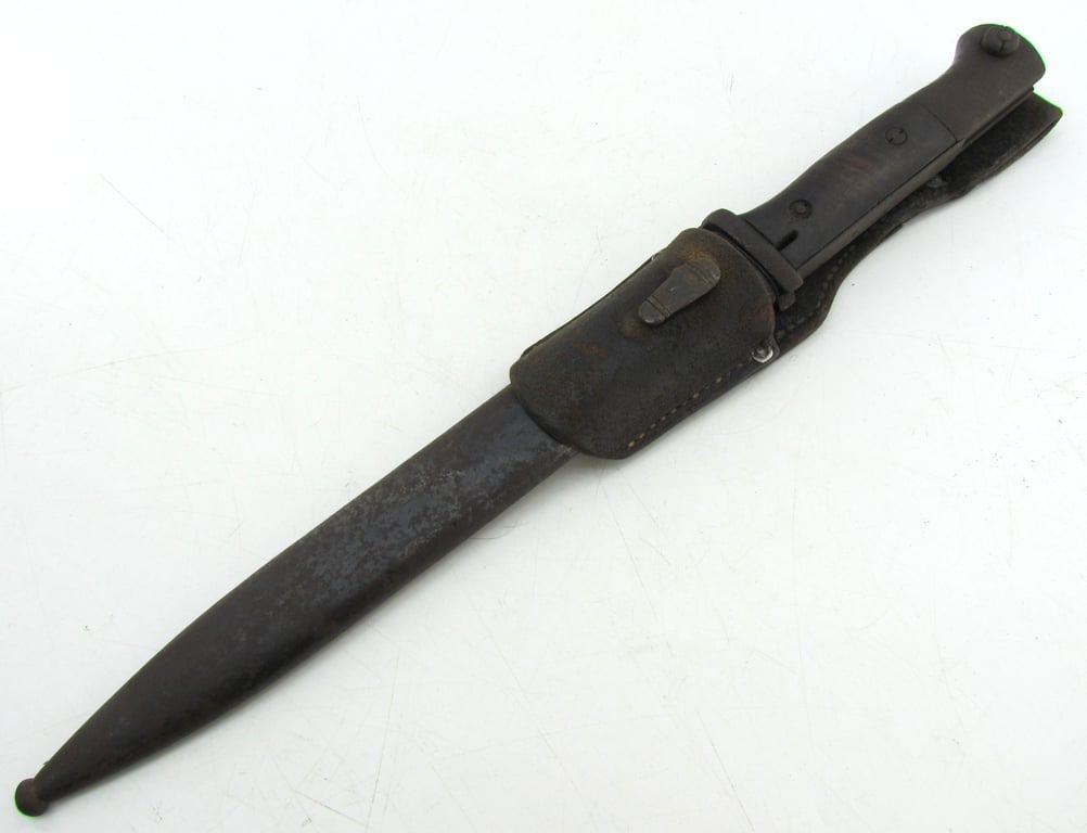Early matching K98 bayonet by S.178G ‘Gebr. Heller’ with Frog (1935)