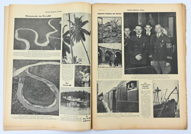 German Berliner Illustrierte Zeitung Newspaper 1941