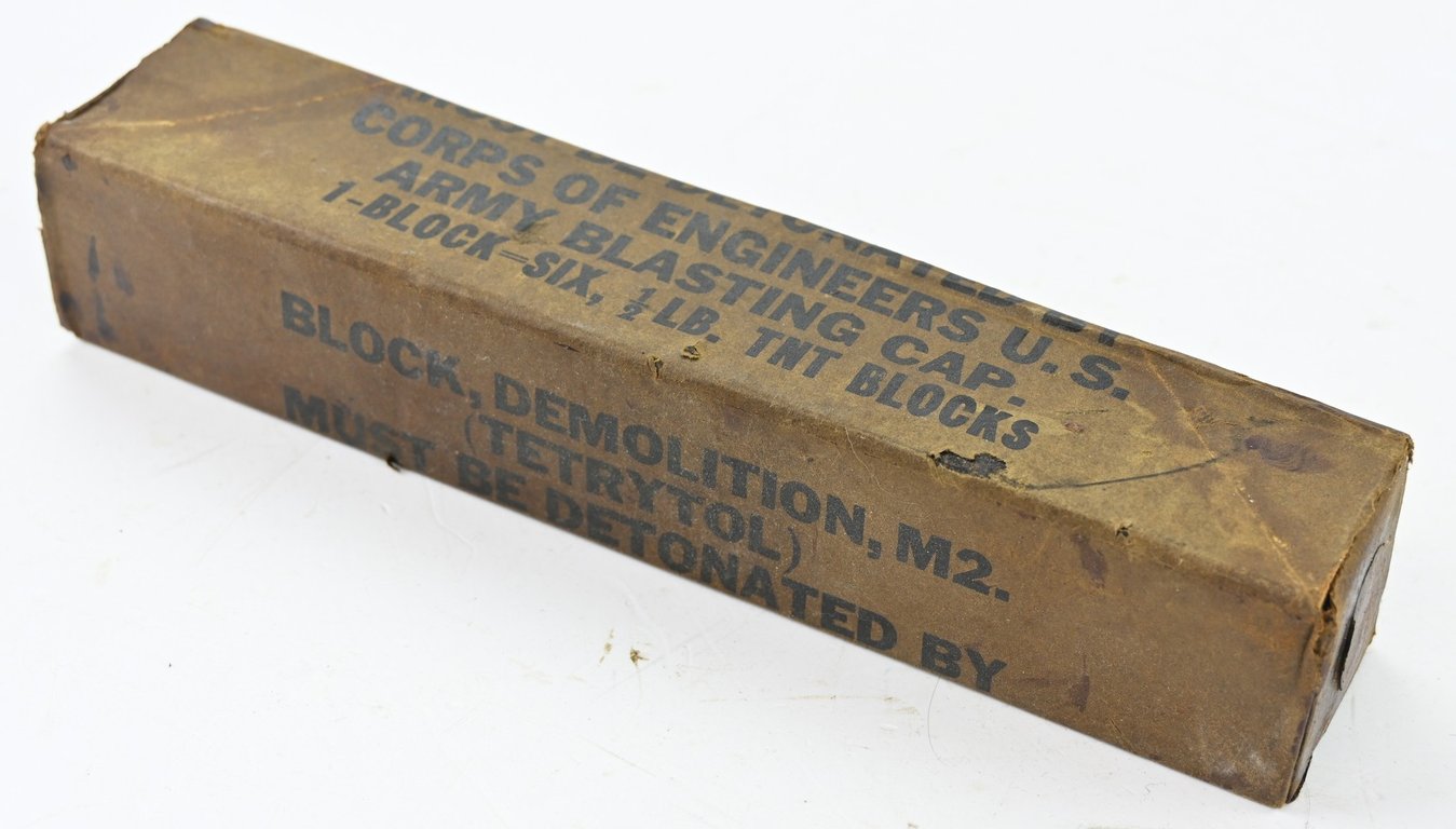 US WW2 TNT Block papercover