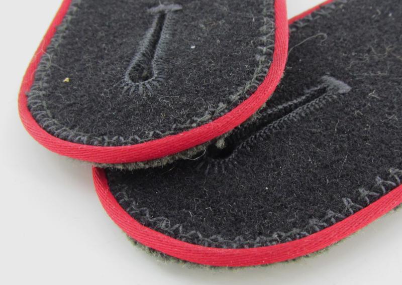 Waffen SS EM/NCO Artillery Shoulder Boards