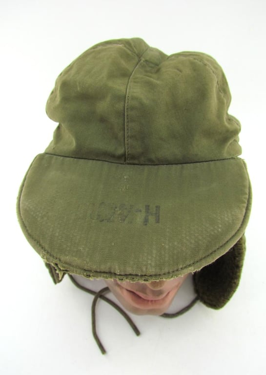 US WWII Original Winter Pile Cap