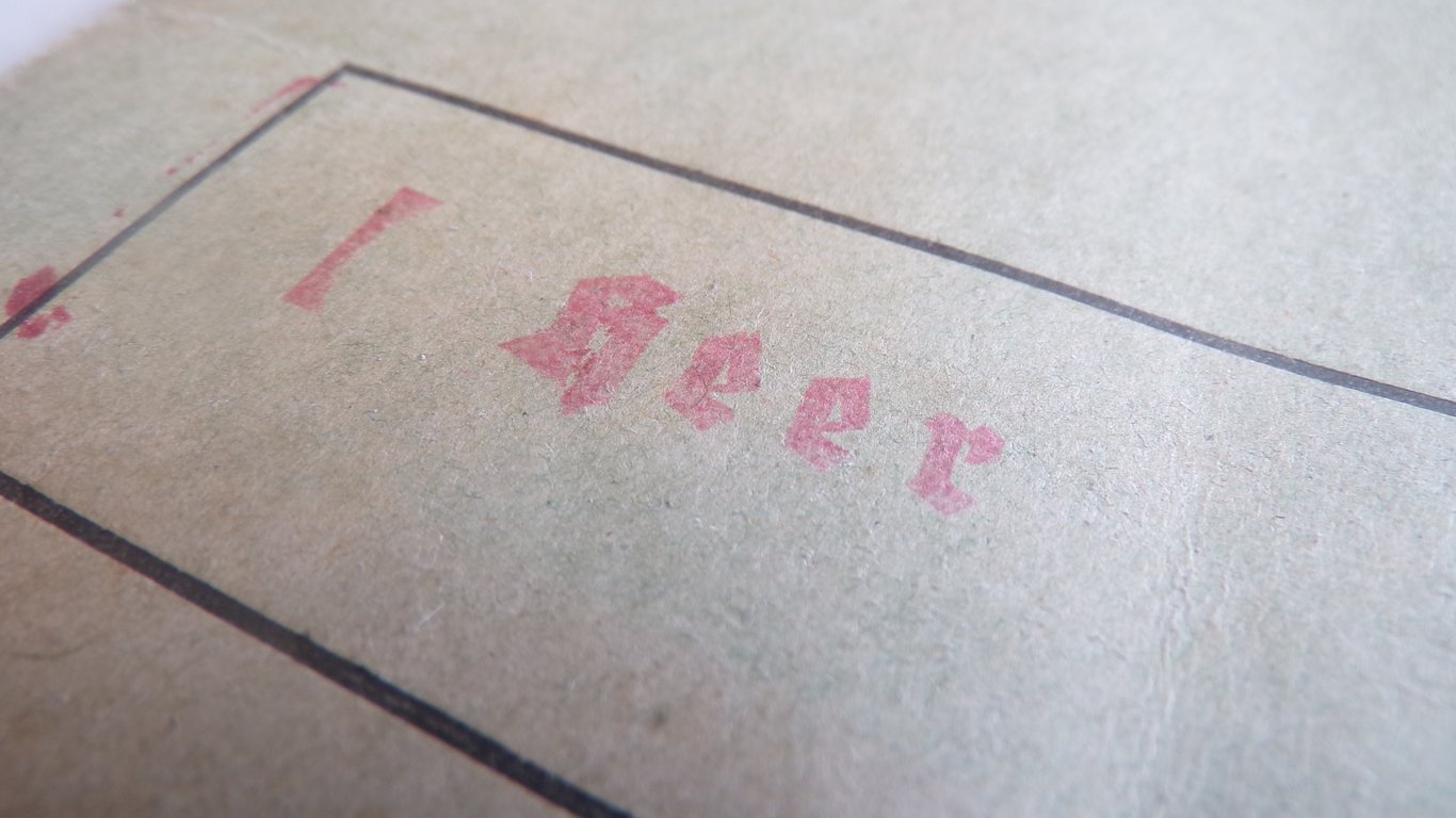 Protection cover for the Wehrpass