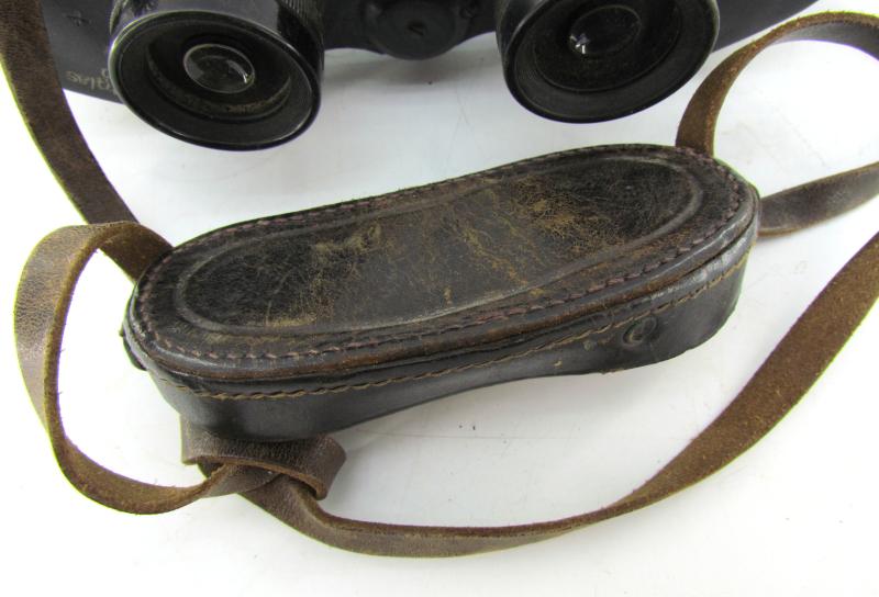 Wehrmacht binoculars ‘Dienstglas’ 10×50 by E. Leitz ( beh )