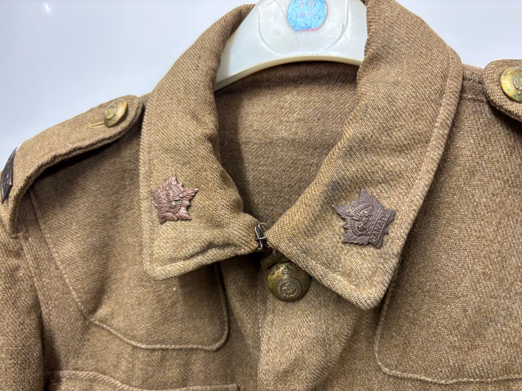 Canadian Made 1902 Pattern Jacket Dated 1918
