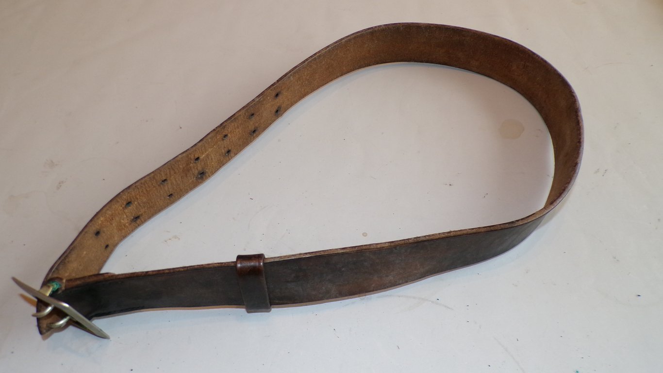 Early Reichswehr / Political Leather Belt Set 1932