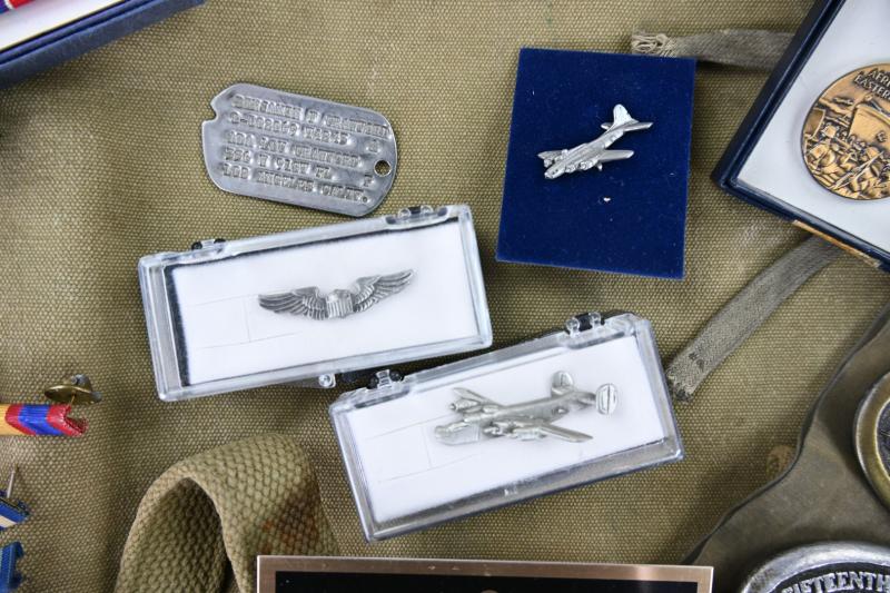 US WW2 Pilot Grouping 460th Bomb Group 50 Missions!